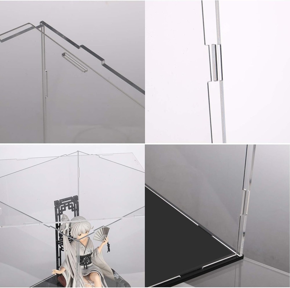 Dustproof Acrylic Display Case - Super Clean & Spotless - Easy Assemble - Gift