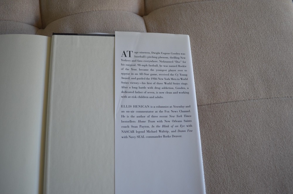 DOC - A Memoir DWIGHT GOODEN Signed Hardcover
