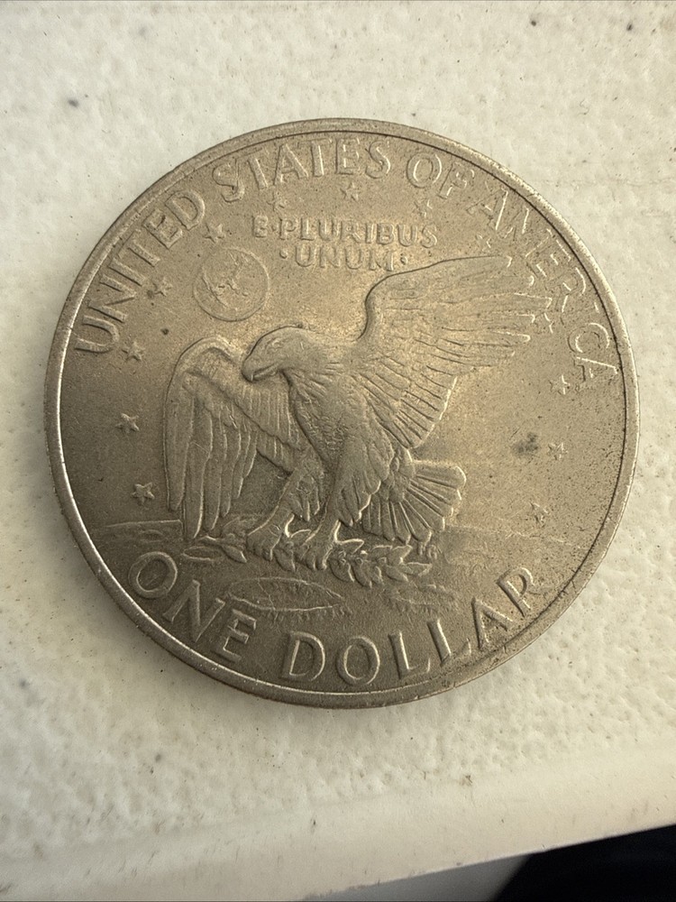 1972- S Eisenhower Silver Dollar