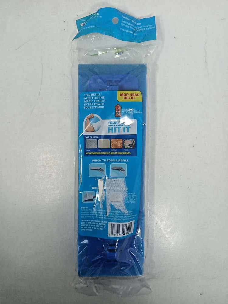 Mr. Clean Magic Eraser Squeeze Mop Head Refill Type A 446615 OB