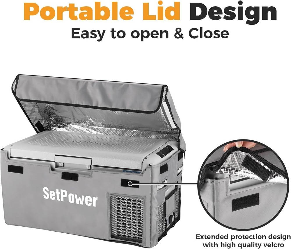 Insulated Protective Cover only for RF20 Portable Refrigerator Freezer suitable