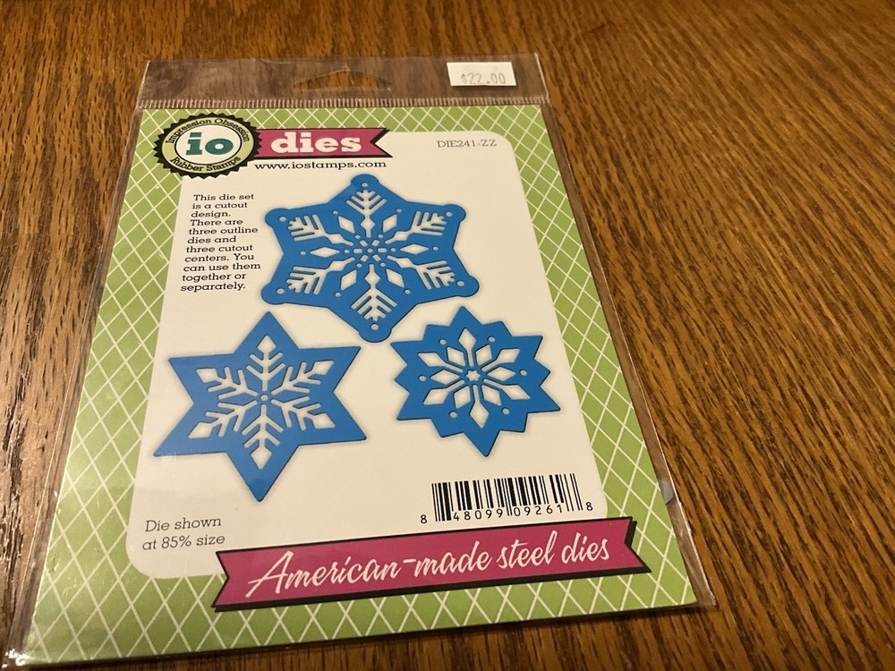 New Impression Obsession Snowflake Dies
