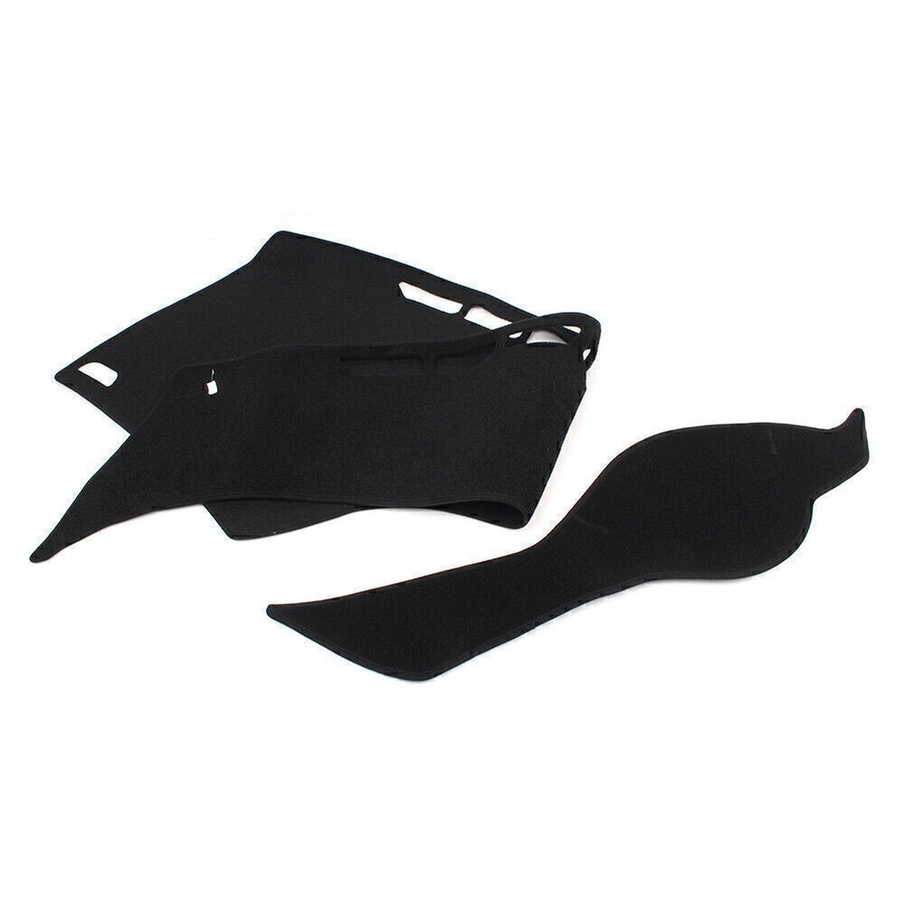 Black Polyester Dash Mat Dashboard Cover Dashmat For Honda Civic 2012-2015 13 14