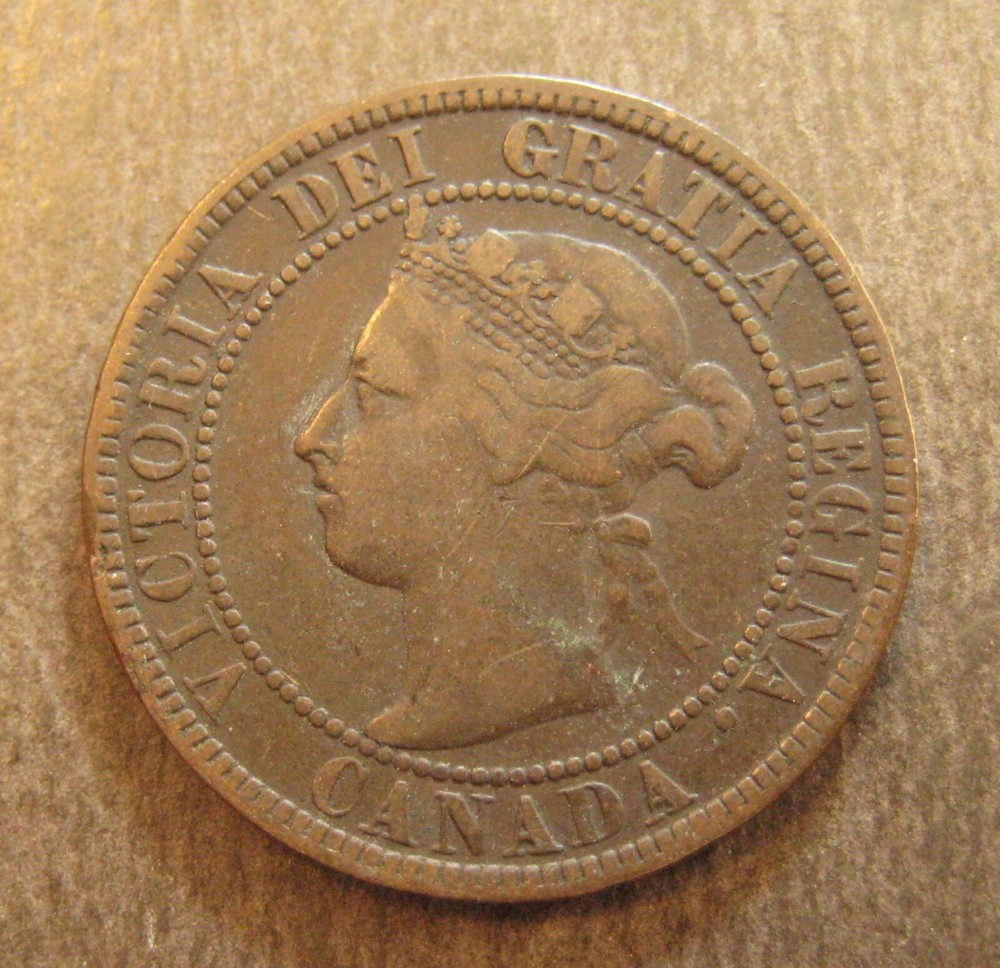 1896  Canada Large Cent - * Victoria * - (P4573)
