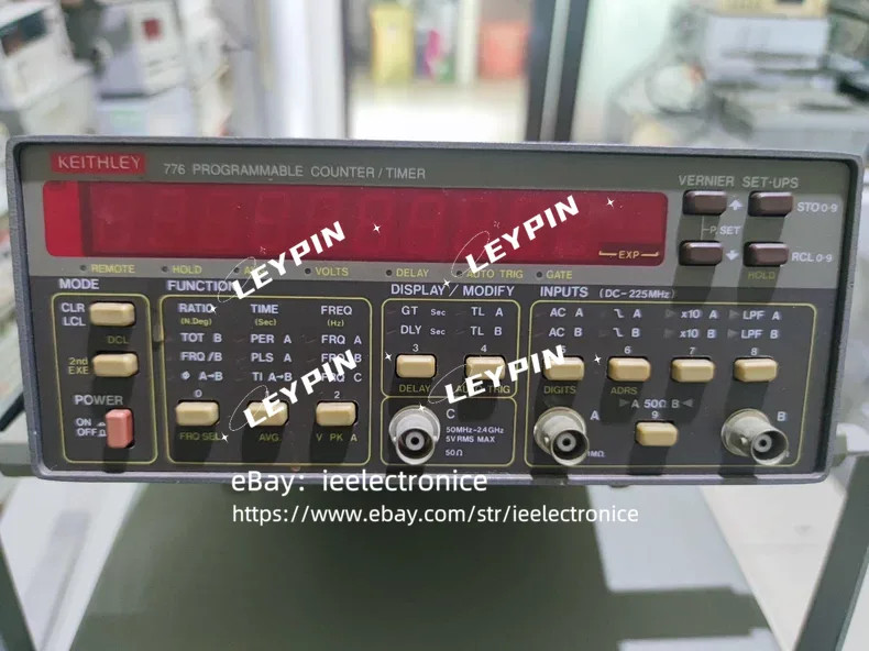 Keithley 776 Frequency Meter, 2 Channels 225Mhz*ie