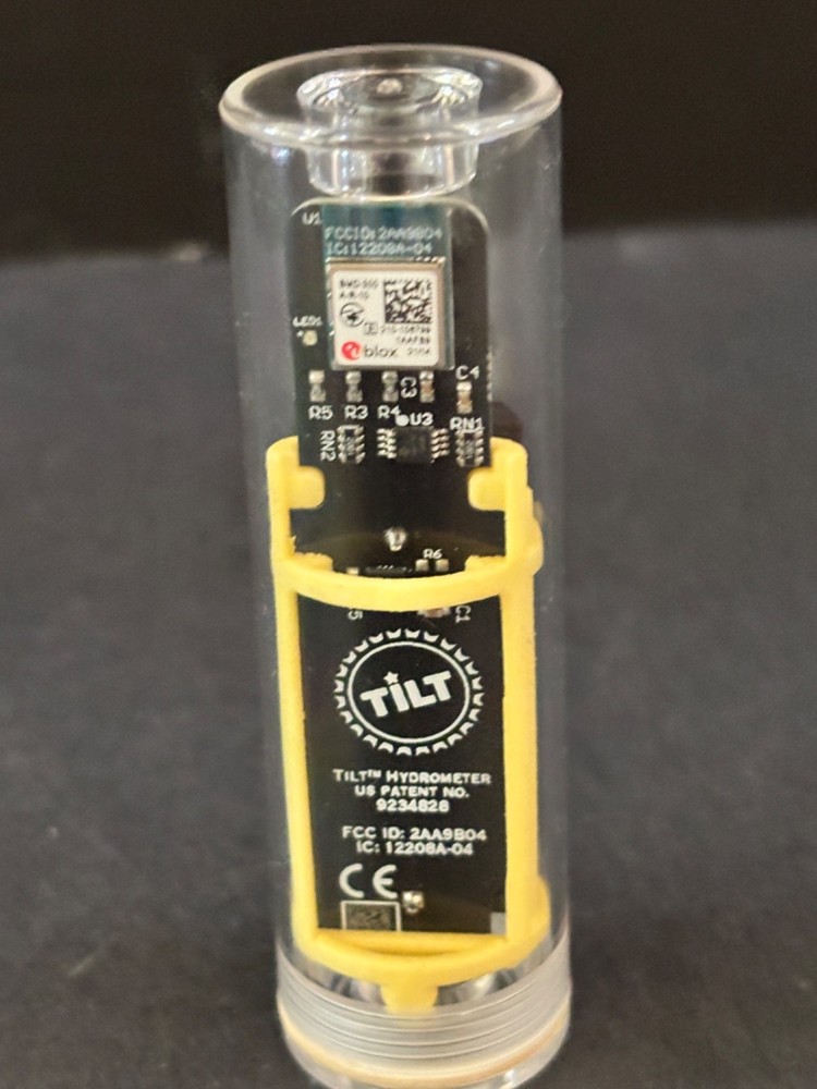 Tilt Digital Wireless Hydrometer (Yellow)