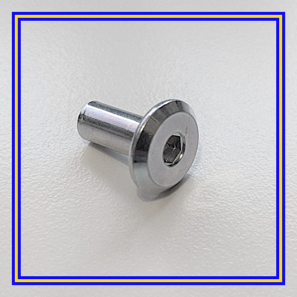 148624 x 4 IKEA Hex Head Threaded Sleeve M4