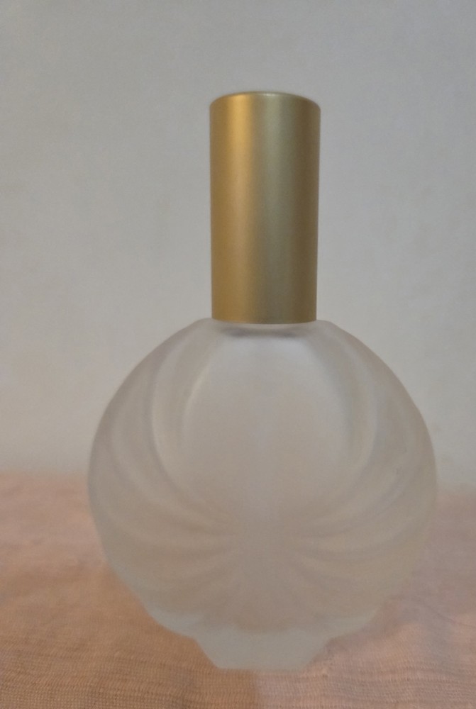 Frosted Glass Perfume Bottle.