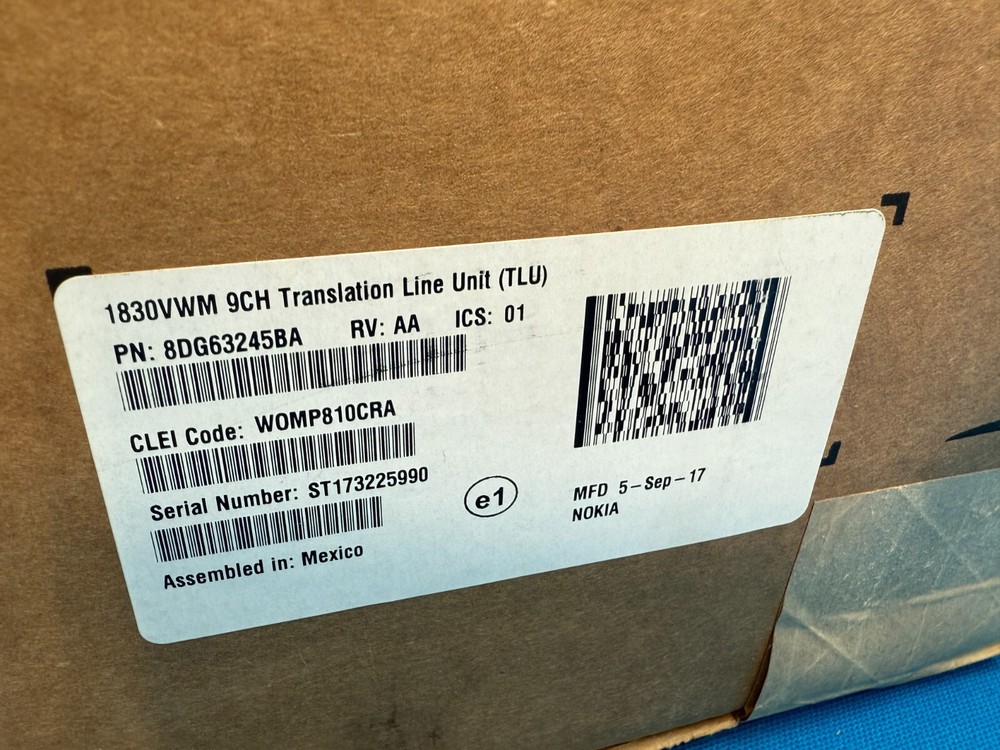 Nokia Alcatel-Lucent 8DG63245BA Translation Line Unit Assembly