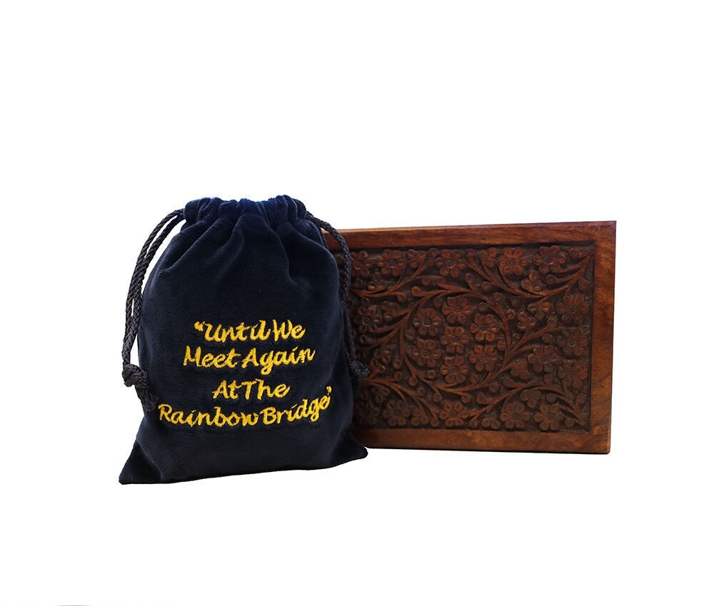 Rainbow Bridge Cremains Bags Ash Containment - Small/Medium