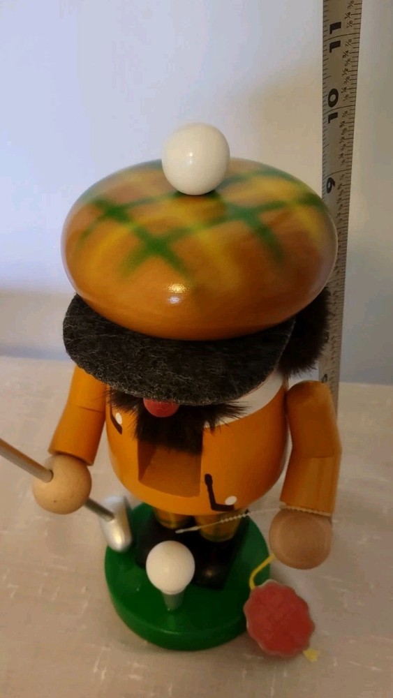 Steinbach Original Nutcracker Golfer Made in Germany 9.5"
