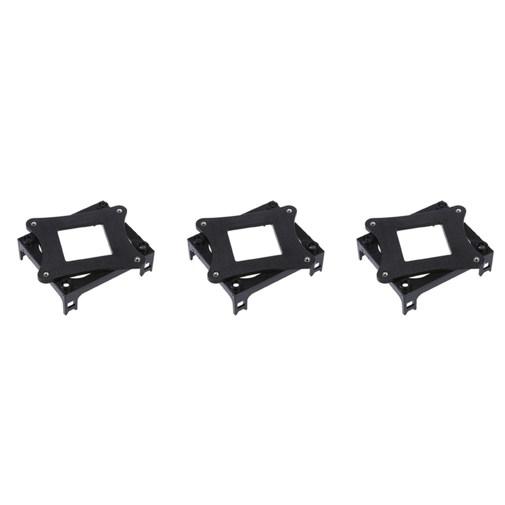 3X Black Plastic CPU Fan Mounting Bracket Base for Socket 478 Z7H14178