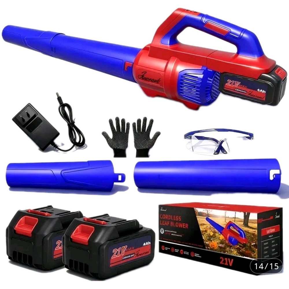 Fnorant Leaf Blower 650CFM/350MPH- 2 Speed