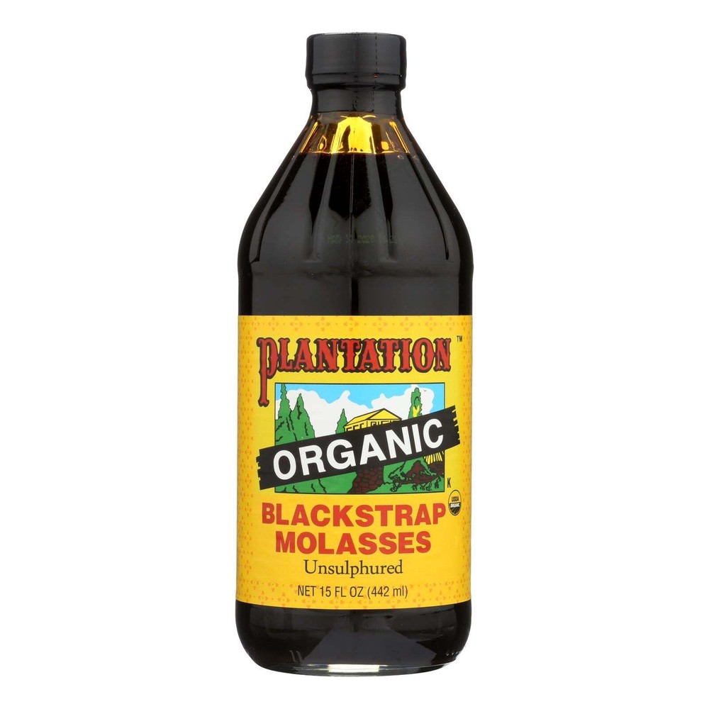 Plantation  Organic Blackstrap Molasses Syrup  15 Oz
