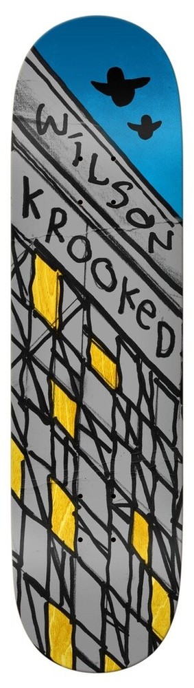Krooked Andrew Wilson Link 8.5 Skateboard Deck