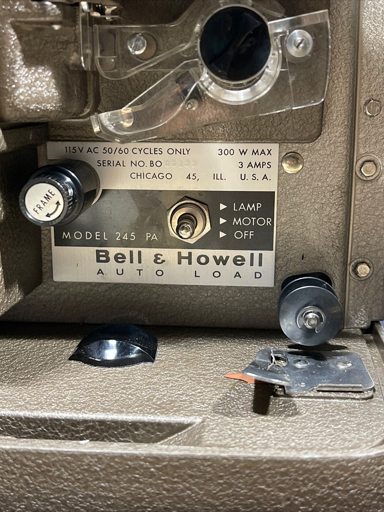 Bell & Howell Model 245PA Auto Load 8mm Projector