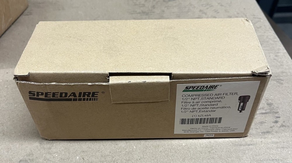 Speedaire Compressed Air Filter