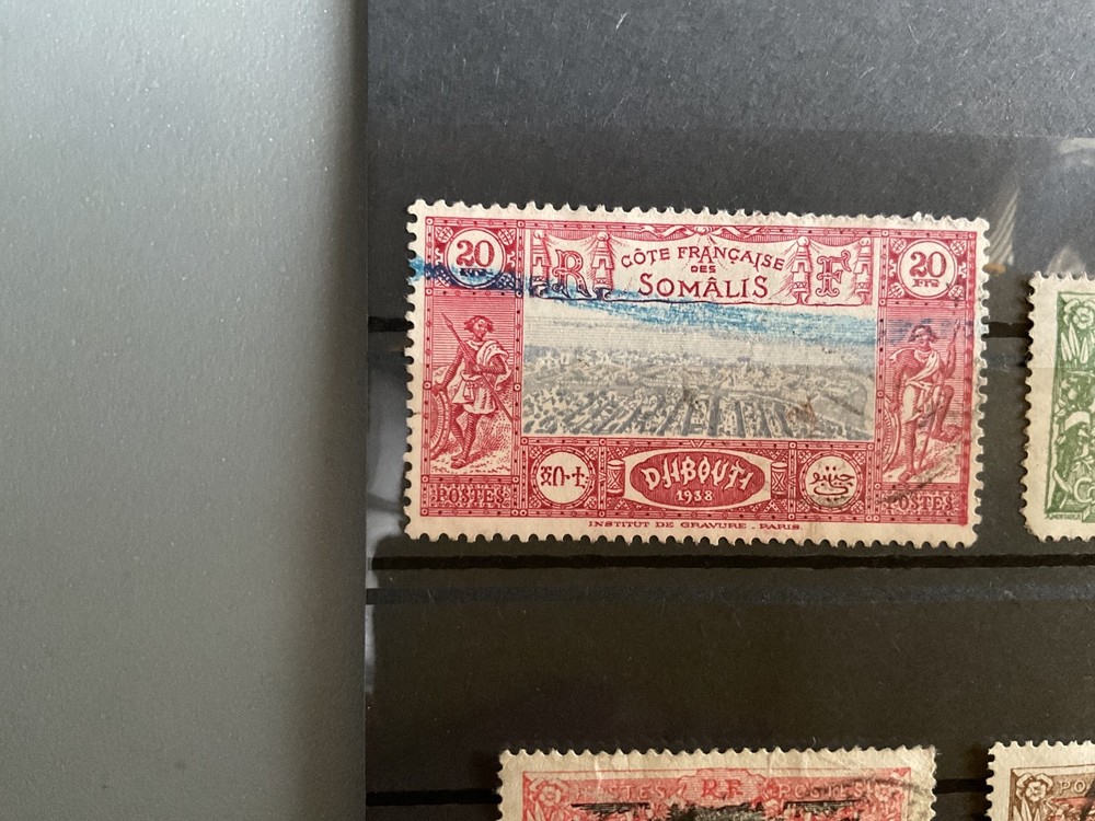 French Colonies used stamps B1358