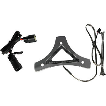 Custom Dynamics LED Backrest Light Run/Brake Chrome 2040-2618