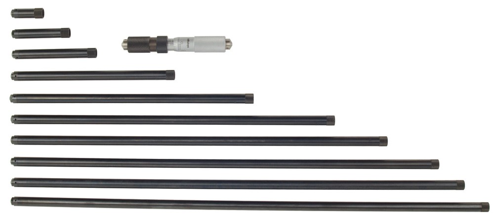 Mitutoyo 139-202 - Tubular Inside Micrometer Ext Pipe Type  4"- 40"