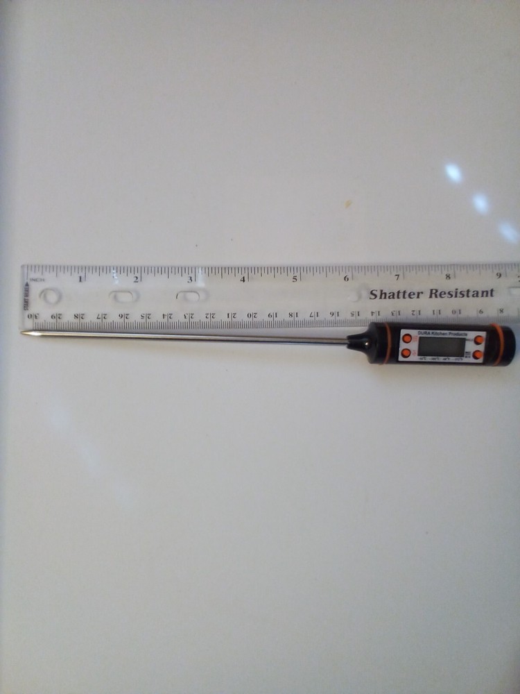 Food And Liquid Thermometer By Dura Kitchen Products