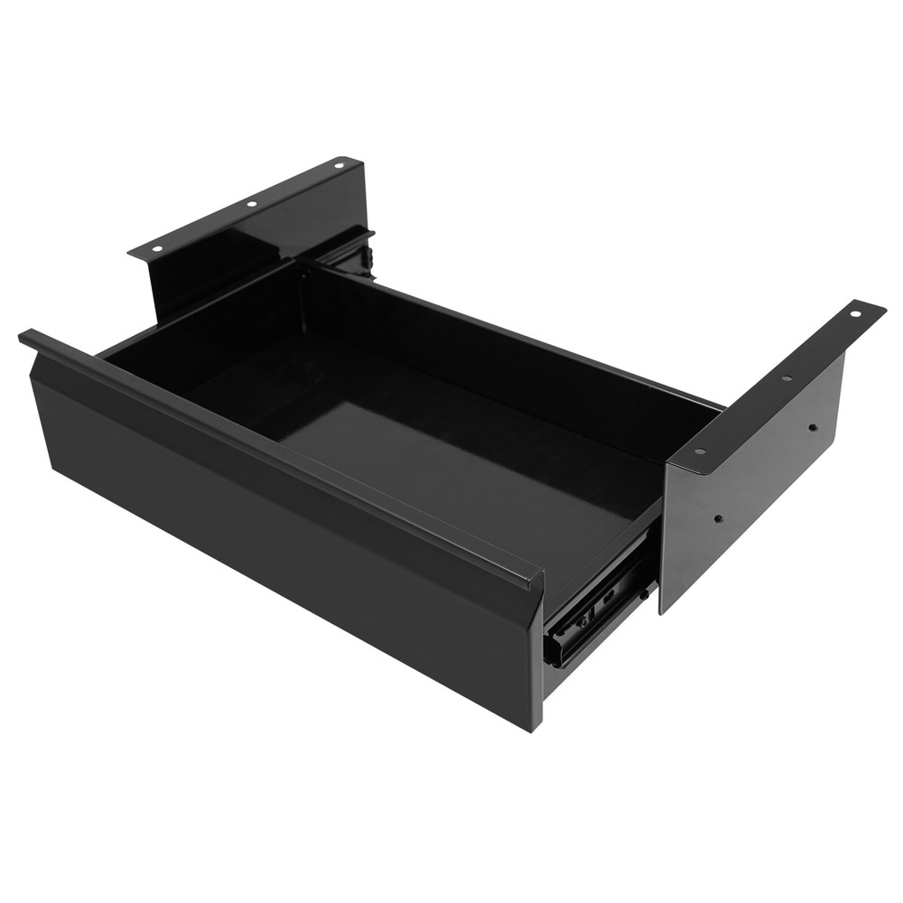 Under Desk Sliding Pull-Out Drawer Organizer for Office and Home Use