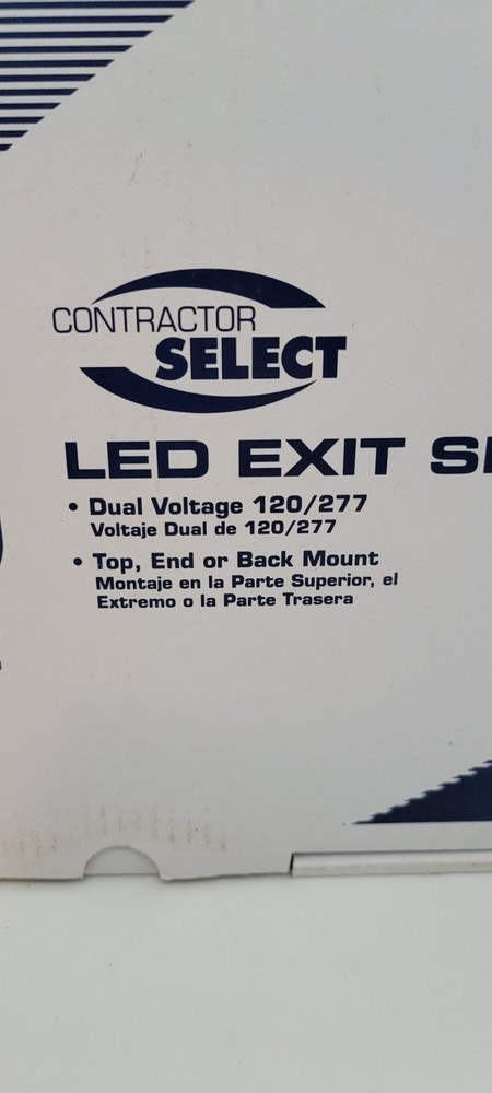 Lithonia Lighting Contractor Select LED Emergency EXIT SIGN LIGHT