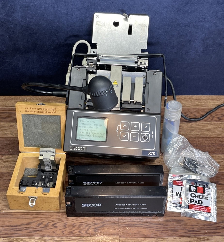 SIECOR Fusion Splicer X75