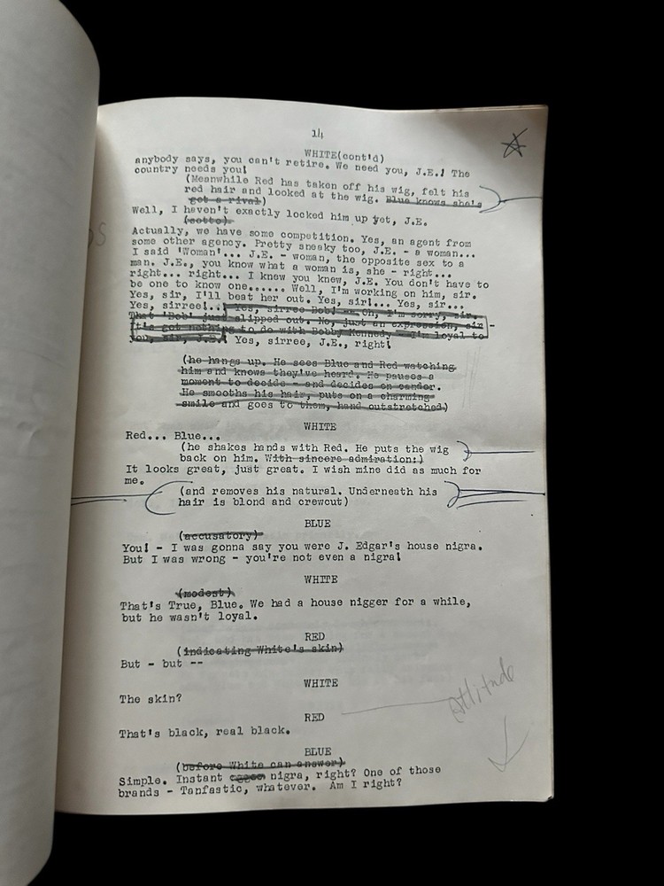 Sheldon Stark Love Affair #1–3 Original Typed Miniplay Script Notes green hornet