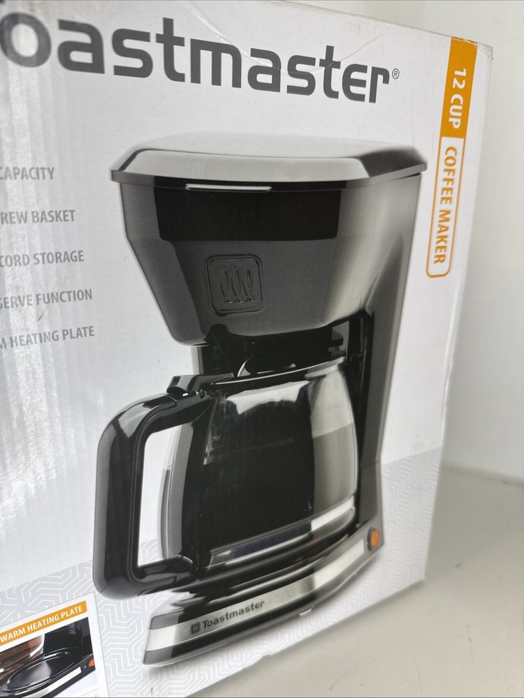 ☕️Toastmaster ⚫️Black 5 Cup Coffee Maker New