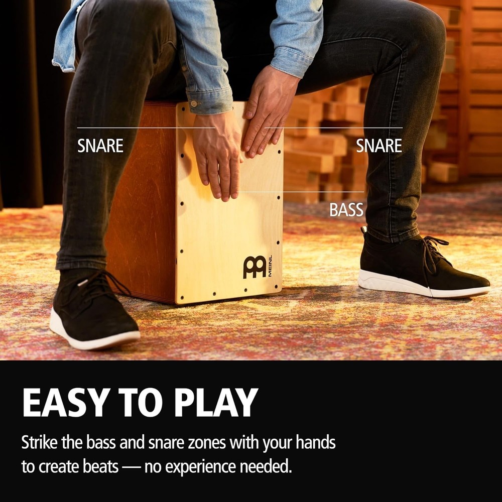 Baltic Birch Jam Cajon Drum - Handmade in