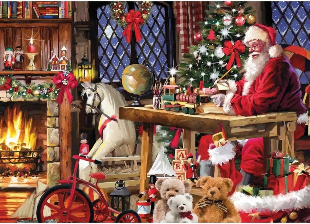 Santa's Workshop - 1000 Piece Jigsaw Puzzle