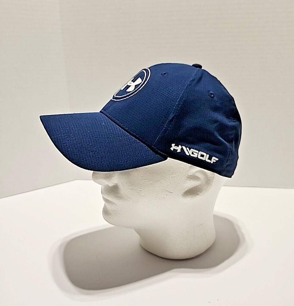 Under Armour Golf Blue LG/XL Fitted Flexfit Hat Cap