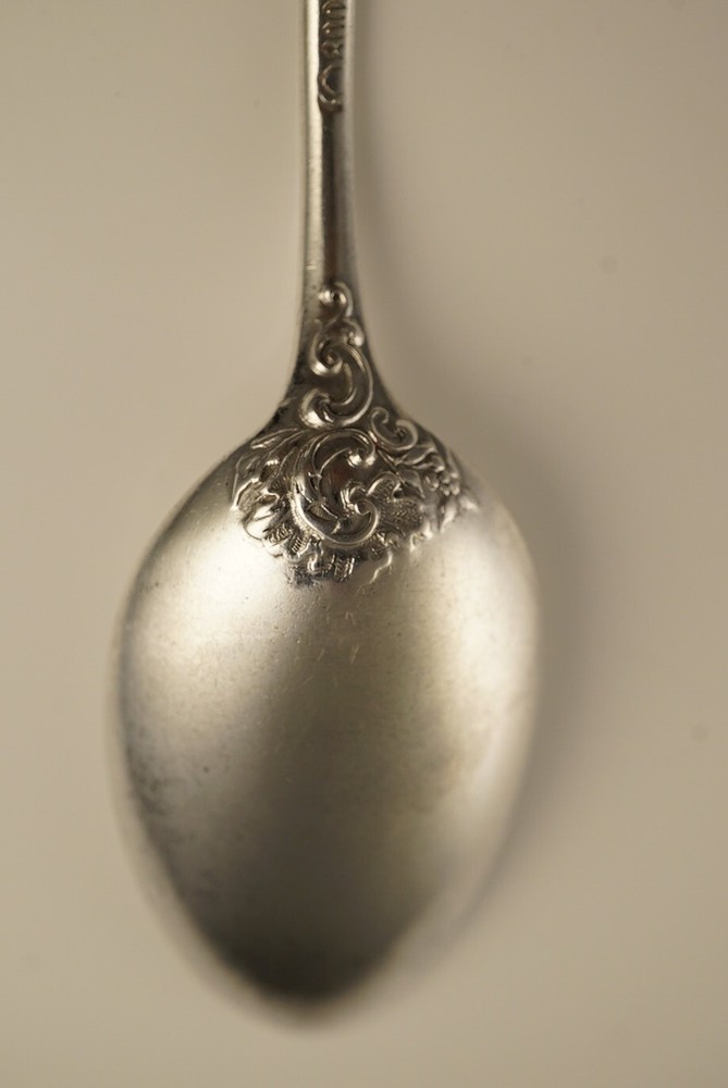 Silver Spoon Stamped 800 FORK AND SPOON SET