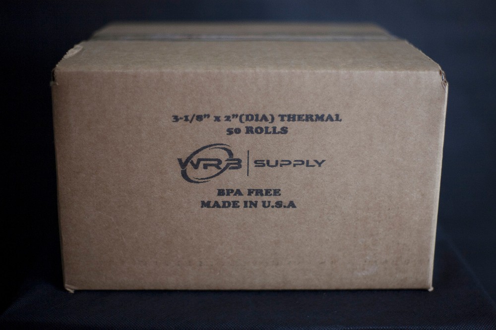 3-1/8 X 119'Thermal Paper Rolls for First Data Fd100 Fd200 Fd300 Hypercom T77