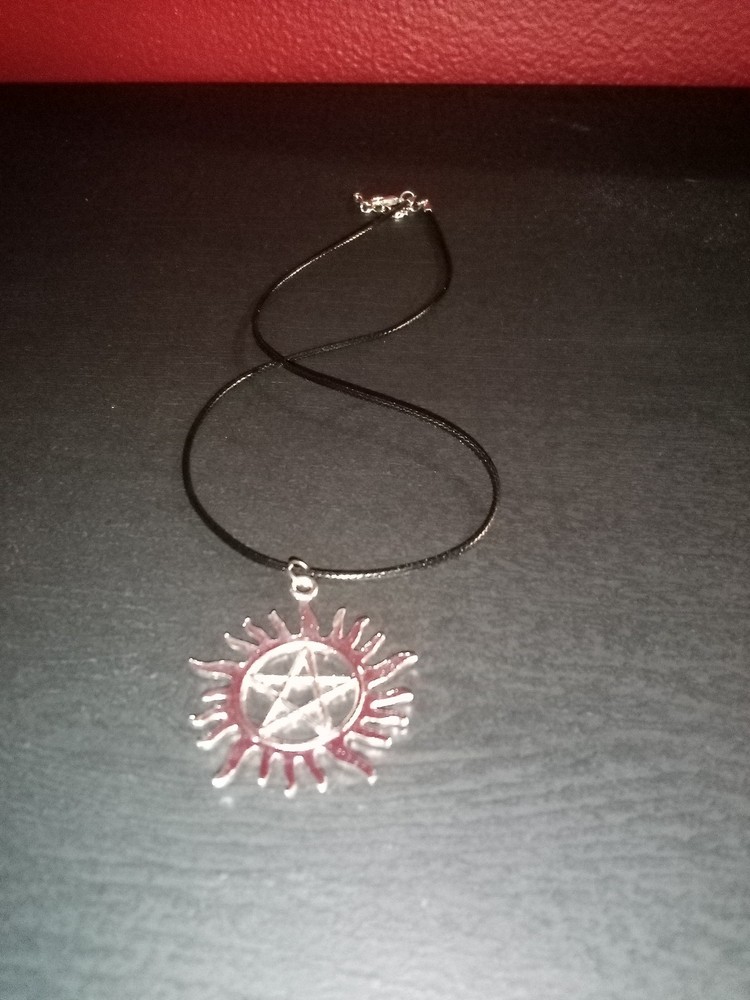 Sun Pentagram Pendant Necklace
