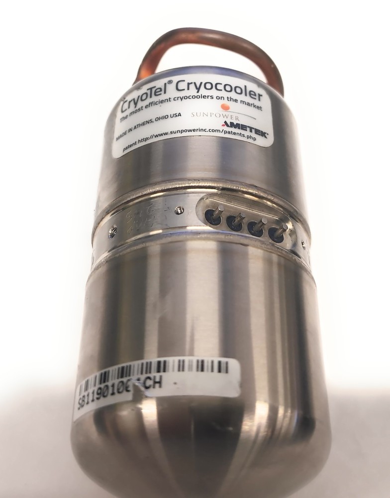 SunPower Cryotel Mini Cryocooler Stirling Cooler Cryogenic Cold Head, Cut Wire