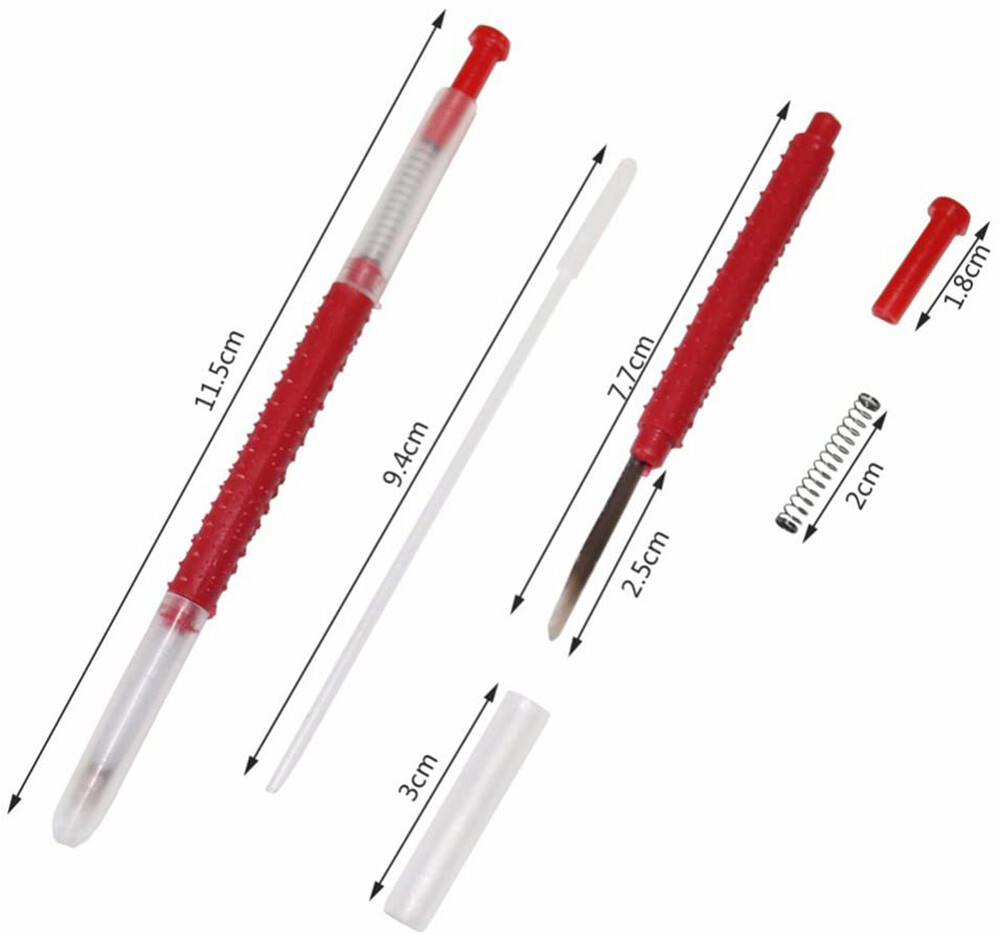 10X Beekeeping Shift Needle Moving Grafting Tools Bee Larva Feeding Equipment US