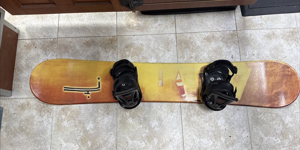 HyperLite 165 Steep Snowboard w/Burton Freestyle Bindings Large