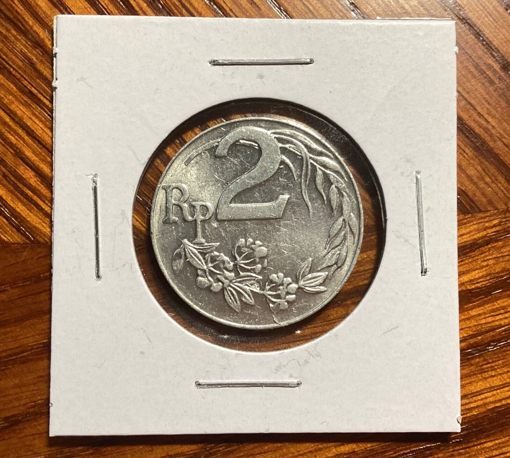 Indonesia 1970 2 Rupiah Coin (UNC)