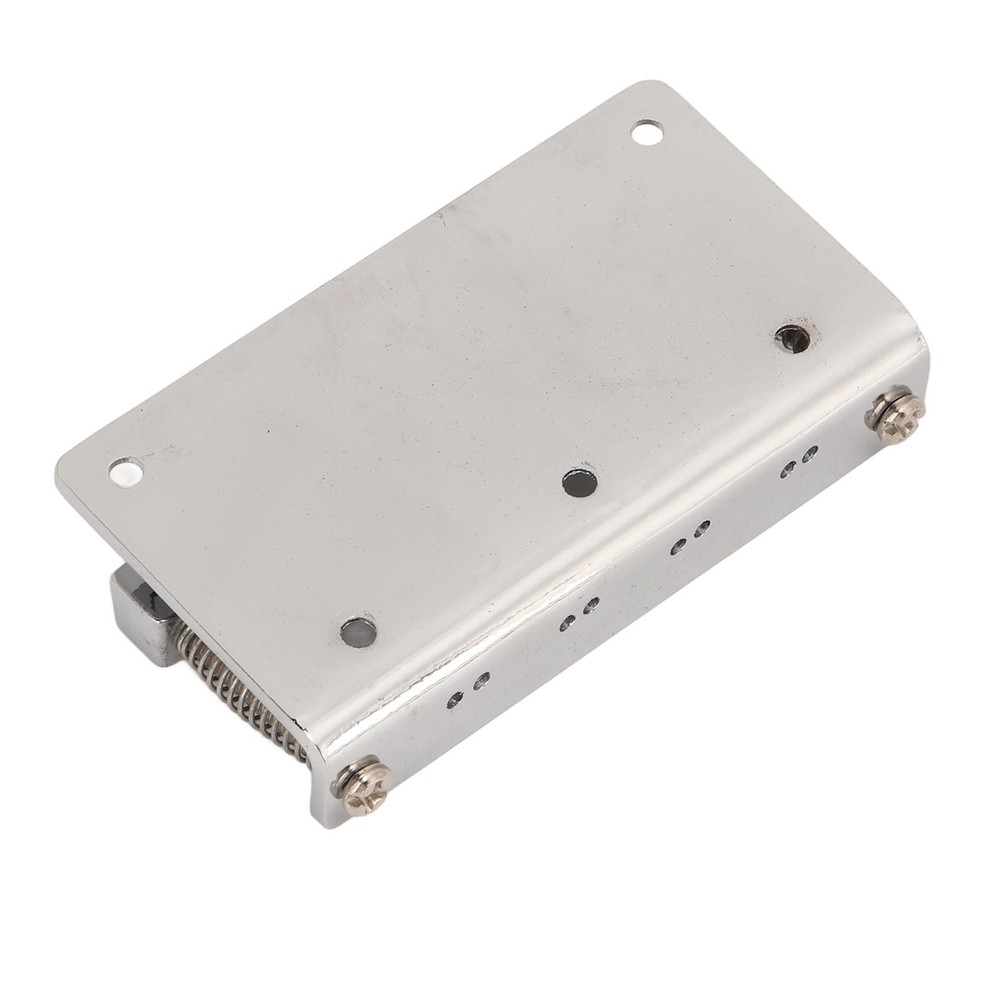 8 String Saddle Bridge Metal Glossy Finish Mandolin Bridge For Stringed