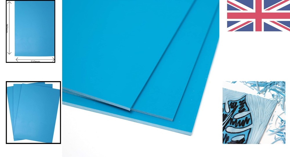 Cost-Effective A4 Blue Polymer Sheets - Perfect for Diverse Printing Needs