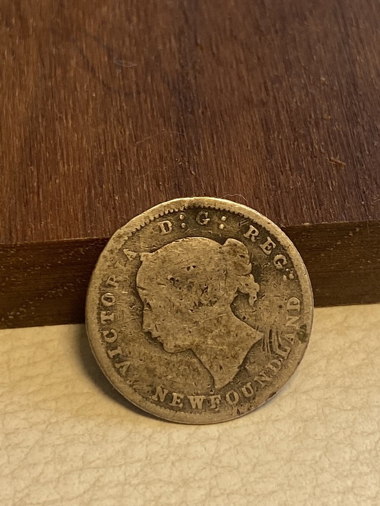 1872 Newfoundland 5 Cent