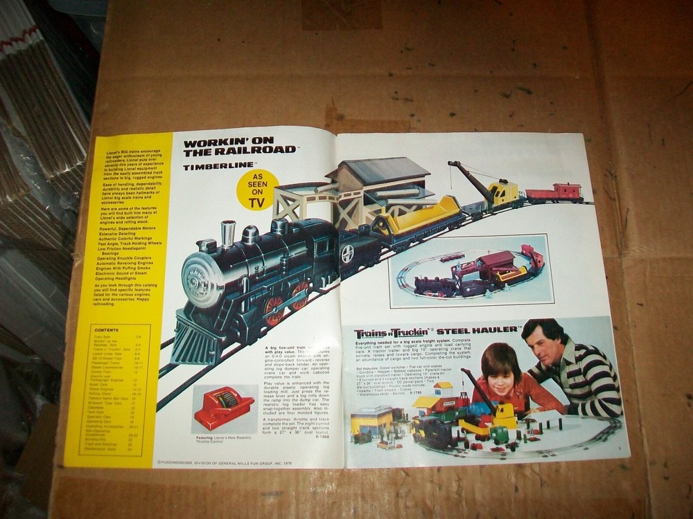 1978 Lionel train Catalog