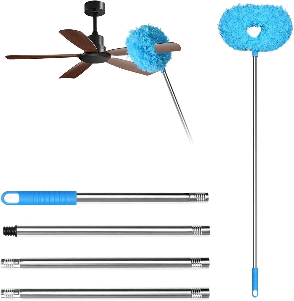 Ceiling Fan Cleaner Duster - Adjustable Duster with Extension Pole,Dusters fo...