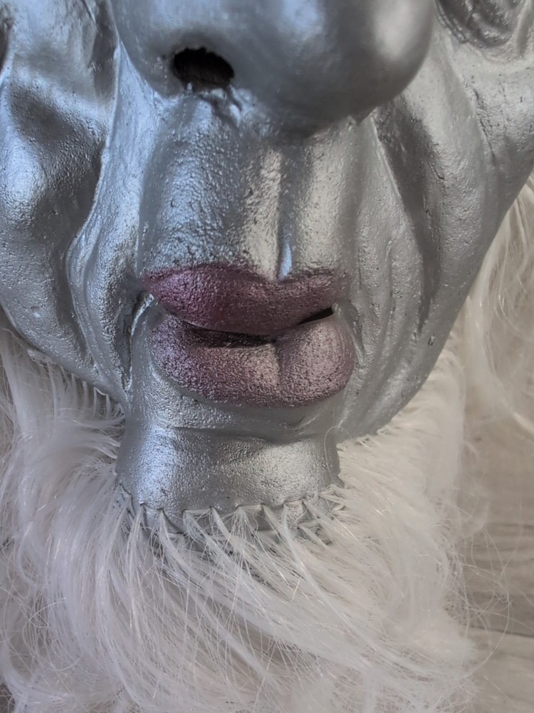 Cesar silver father time mask