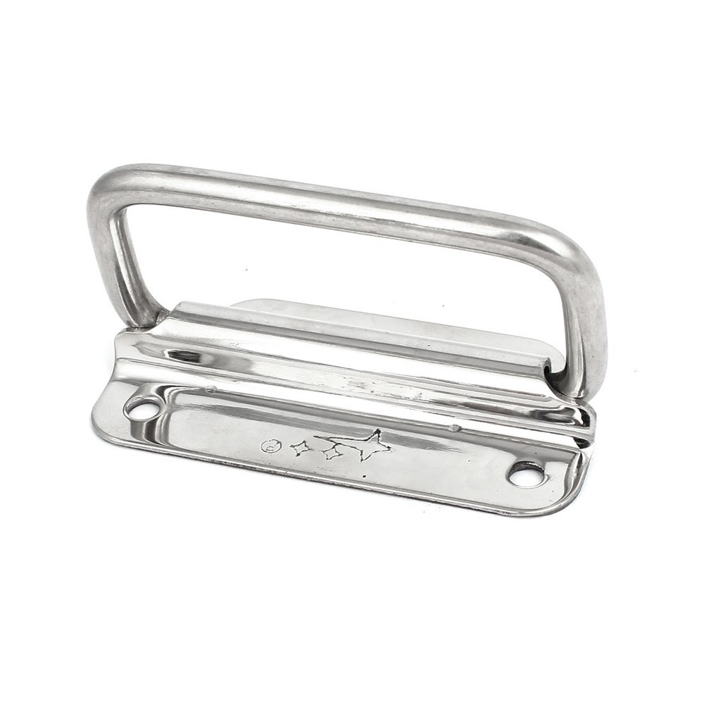 Toolbox Chest Case Stainless Steel 90 Degree Folding Pull Handle 78mm