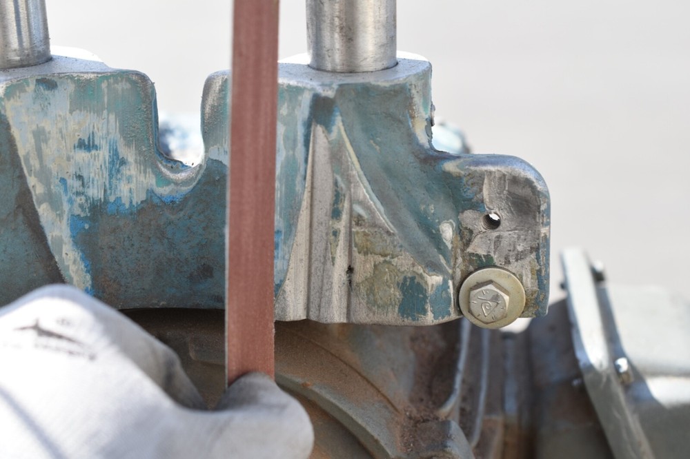 Stephen Bader Space Saver belt grinder