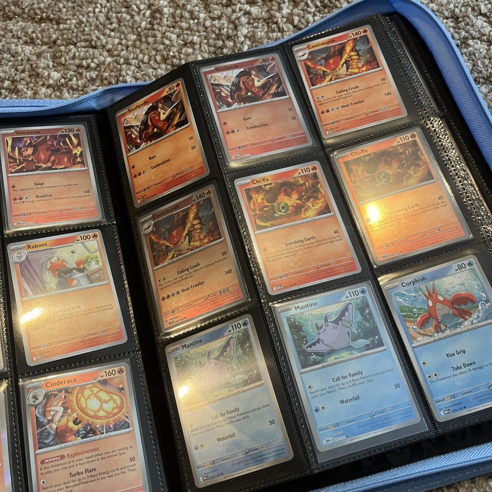 Mega Evolution 100% Complete Master Base Set 264 Cards with C/UC/H/RH & EXs