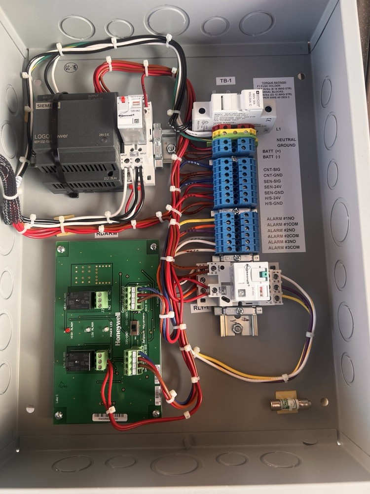 Novar Refrigerant Leak Detector Alarm Panel - No Key For Lock